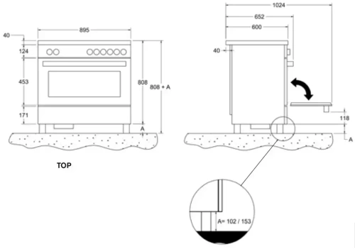 Варочный центр Bertazzoni PROCH94I1EXT фото 6