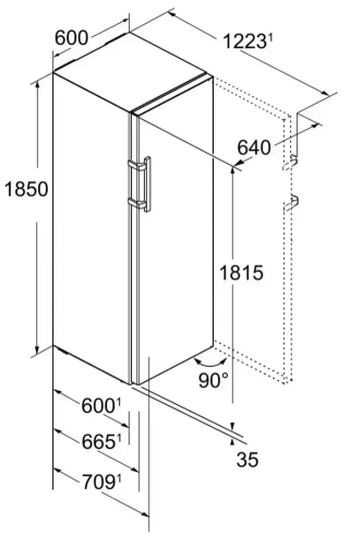 Холодильник Liebherr Kef 4370 фото 10