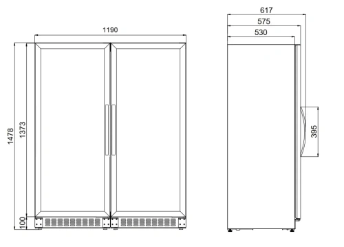 Винный шкаф Dometic C101G Double Classic фото 3