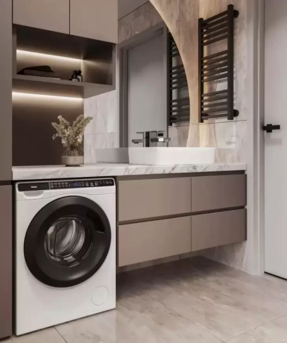 Компактная стиральная машина под раковину Haier HW50-BP1026 фото 9