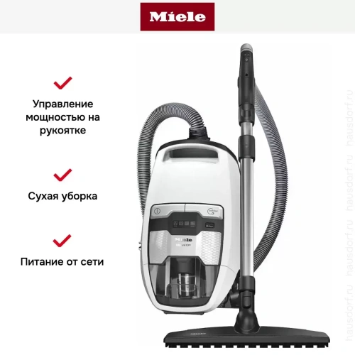 Пылесос Miele SKMP3 Blizzard CX1 Comfort EcoLine белый фото 6