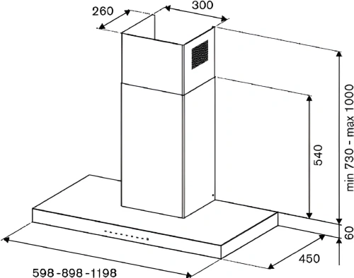 Вытяжка Bertazzoni KT90P1ANT фото 5