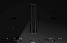 Индукционная варочная панель с вытяжкой KMI 8590.0 SR черный вельвет Куперсбуш / Kuppersbusch