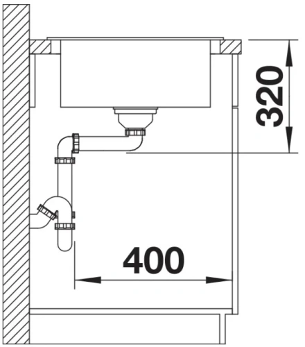 Мойка BLANCO ELON XL 6 S мягкий белый, клапан-автомат фото 4