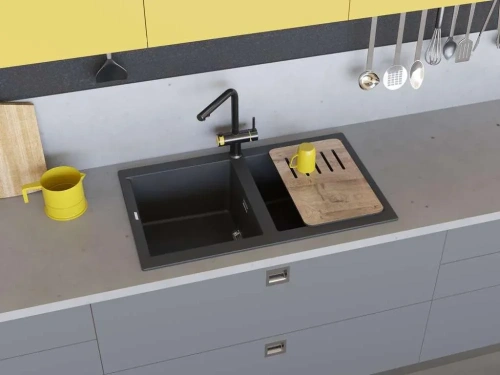 Мойка Omoikiri Banzen 86-2 GR фото 3