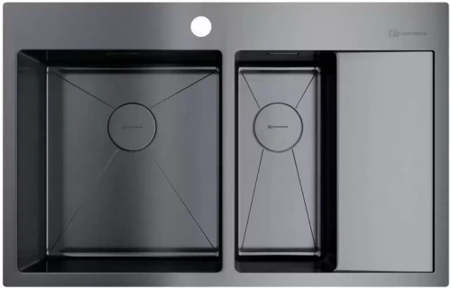 Мойка Omoikiri AKISAME 78-2 GM L new крыло справа