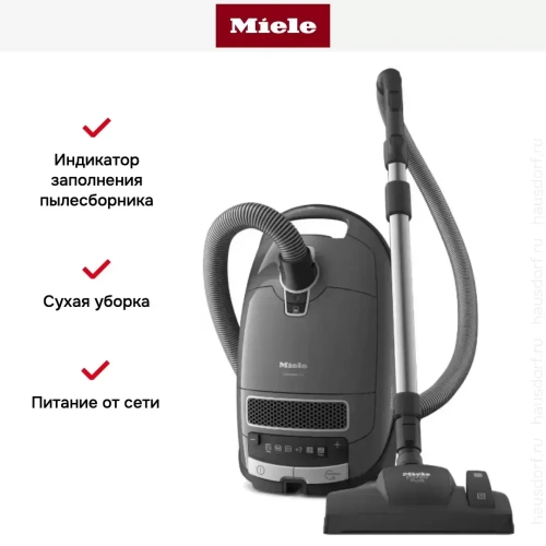 Пылесос Miele SGSK5 Complete C3 Silence Flex EcoLine Graphite grey фото 10