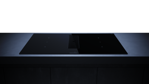 Индукционная варочная панель с вытяжкой KMI 8350.0 SR черный хром Куперсбуш / Kuppersbusch фото 2 Индукционная варочная панель с вытяжкой KMI 8350.0 SR черный хром Куперсбуш / Kuppersbusch фото 2