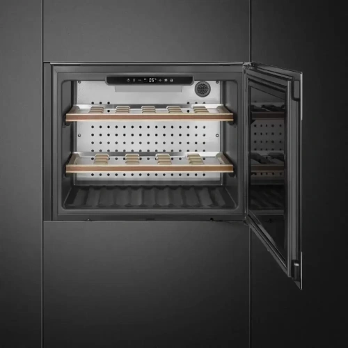 Встраиваемый винный холодильник Smeg CVI321X3 фото 3