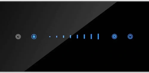 Встраиваемая вытяжка Maunfeld Prestige 60 чёрный фото 5