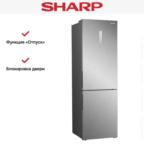 Двухкамерный холодильник Sharp SJ-B350XSIX фото 7
