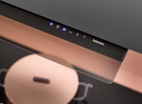 Встраиваемая вытяжка Falmec VIRGOLA TOUCH BLACK 90 фото 2