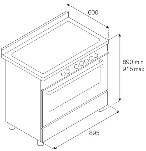 Варочный центр Bertazzoni HER96L1ENET фото 7