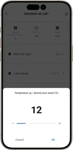 Винный шкаф Dunavox DVS-44.120DB фото 7