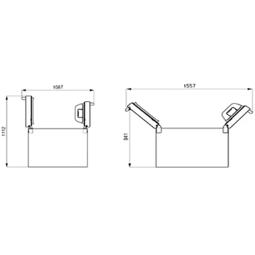 Холодильник Side-By-Side Korting KNFS 91797 X фото 7