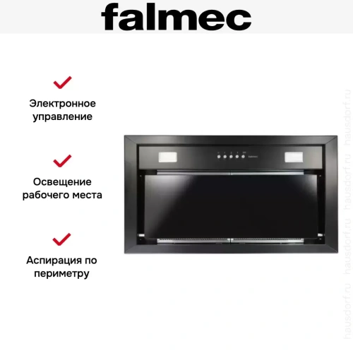 Встраиваемая вытяжка Falmec BUILT-IN 70 MAX BK фото 4