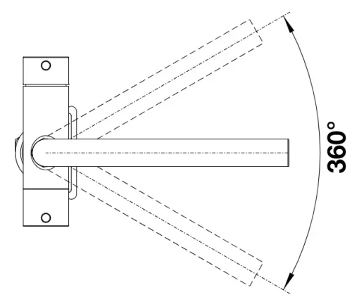 Смеситель Blanco FONTAS-S II 526235 Silgranit черный фото 8