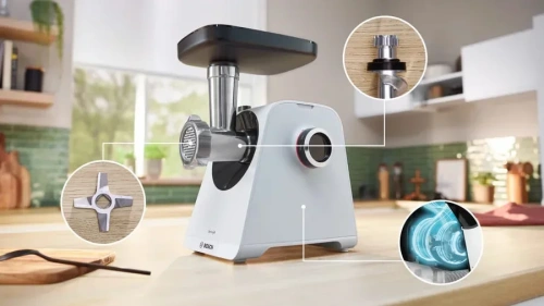 Мясорубка Bosch MFWS420W фото 5