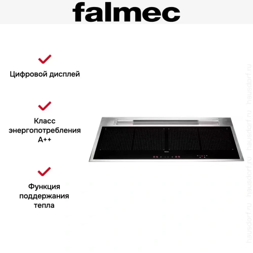 Варочная панель с вытяжкой FALMEC SINTESI 90 INOX (880) фото 8