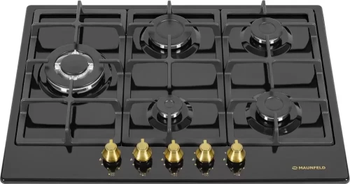 Газовая варочная панель MAUNFELD EGHE.75.33CB.R\G фото 6