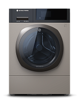 Стиральная машина Schulthess Gold Collection 540 Iconic Gold (левая)