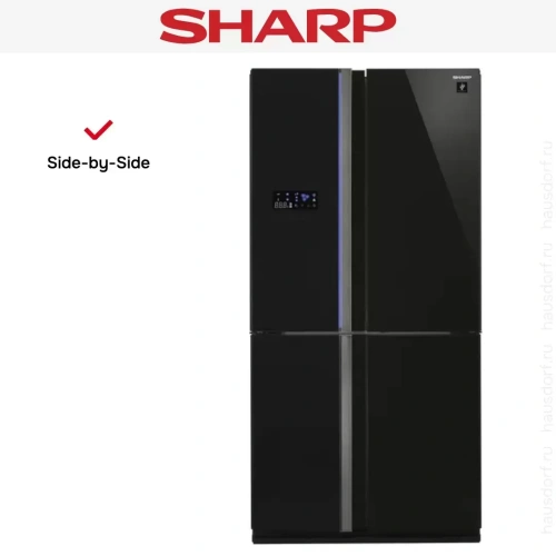 Холодильник Sharp SJFS97VBK фото 5