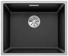 Мойка Blanco SUBLINE 500-IF отводная арматура InFino® антрацит