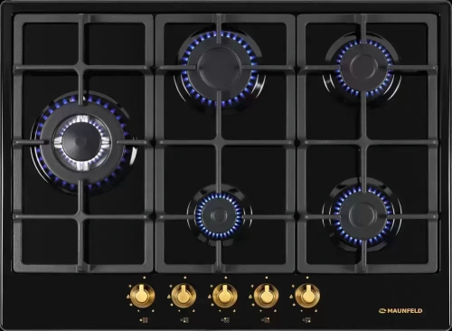 Газовая варочная панель MAUNFELD EGHE.75.33CB.R\G фото 2