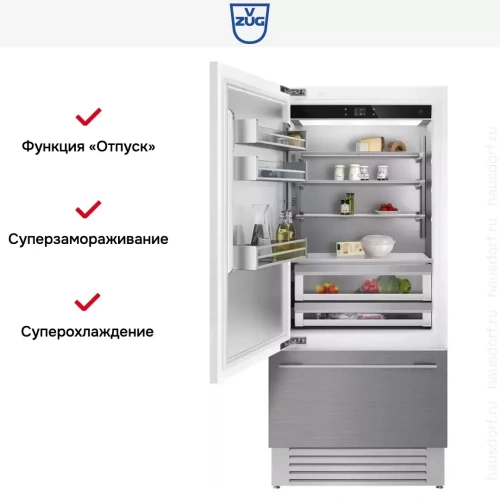 Встраиваемый холодильник V-ZUG CombiCooler V6000 Supreme CCO6T-51096 L фото 7