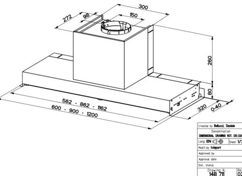 Встраиваемая вытяжка Faber IN-NOVA COMFORT X A90 фото 4