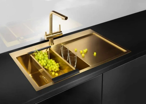 Комплект смесителя Omoikiri NAGANO-LG + PURE DROP LITE фото 6