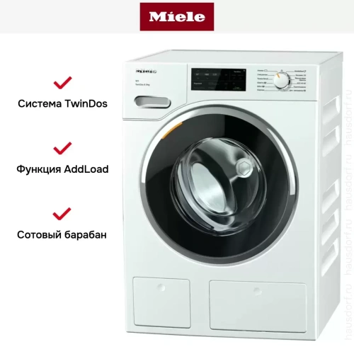 Стиральная машина Miele WWG660 WCS White Edition фото 5