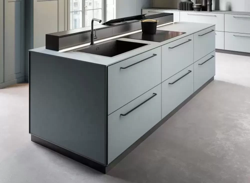 Встраиваемая вытяжка Falmec MONOLITH 90 VETRO NERO фото 9