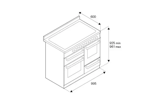Варочный центр Bertazzoni PRO106L3ENET фото 5