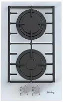 Газовая стеклянная варочная панель Korting HGG 3825 CW