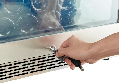 Встраиваемый винный шкаф Cavanova CV045-1TL фото 10