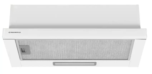 Встраиваемая вытяжка Maunfeld Clyde 60 белое стекло фото 2
