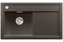 Мойка Blanco ZENAR 45S чаша слева клапан-автомат InFino кофе