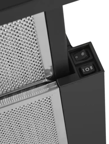 Встраиваемая вытяжка Maunfeld Clyde 50 чёрное стекло фото 13