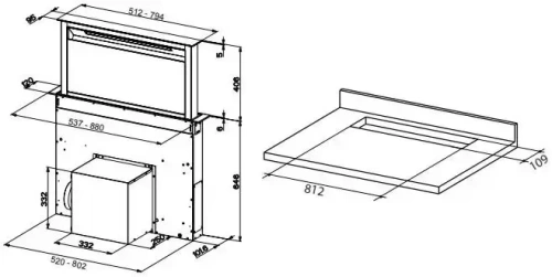 Встраиваемая вытяжка Faber FABULA EVO+WH A90 фото 6
