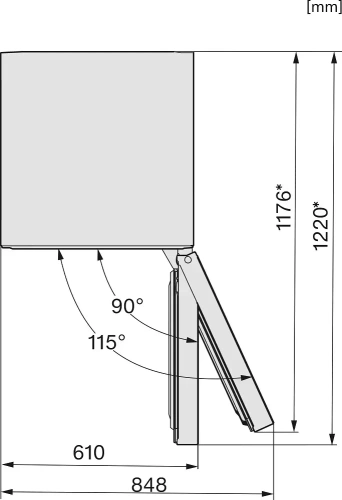 Холодильник Miele KFN 4795 DD bb фото 8