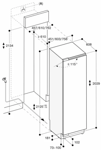 Встраиваемая морозильная камера Gaggenau RF461306 фото 2