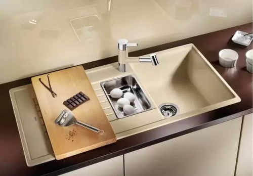 Мойка Blanco Zia 6 S серый беж фото 5