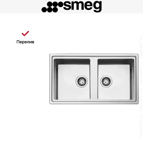 Мойка Smeg LDR862-2 фото 4