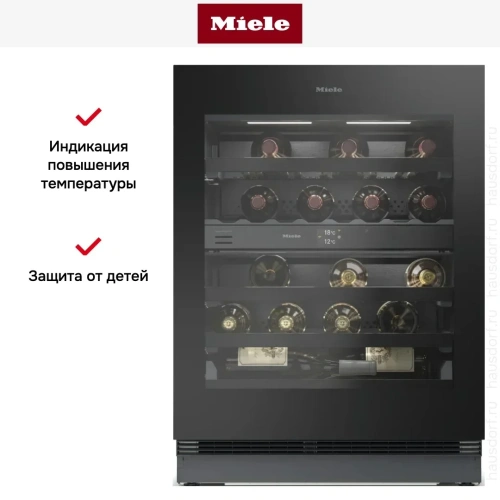 Встраиваемый винный шкаф Miele KWTUS 7096 E фото 7