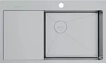 Мойка Omoikiri AKISAME 86 SIDE IN-R нержавеющая сталь крыло слева