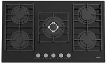 Газовая стеклянная варочная панель Korting HGG 9835 CTN