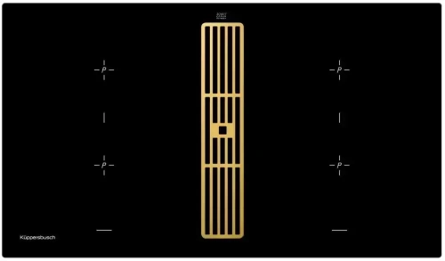 Варочная панель с вытяжкой Kuppersbusch KMI 9850.0 SR Gold