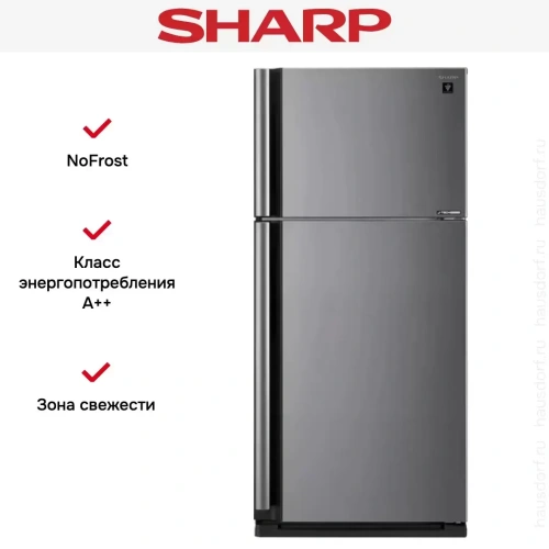 Холодильник Sharp SJXE55PMSL фото 3
