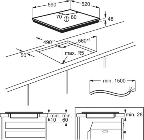 Варочная панель Electrolux LIB60424CK фото 8
